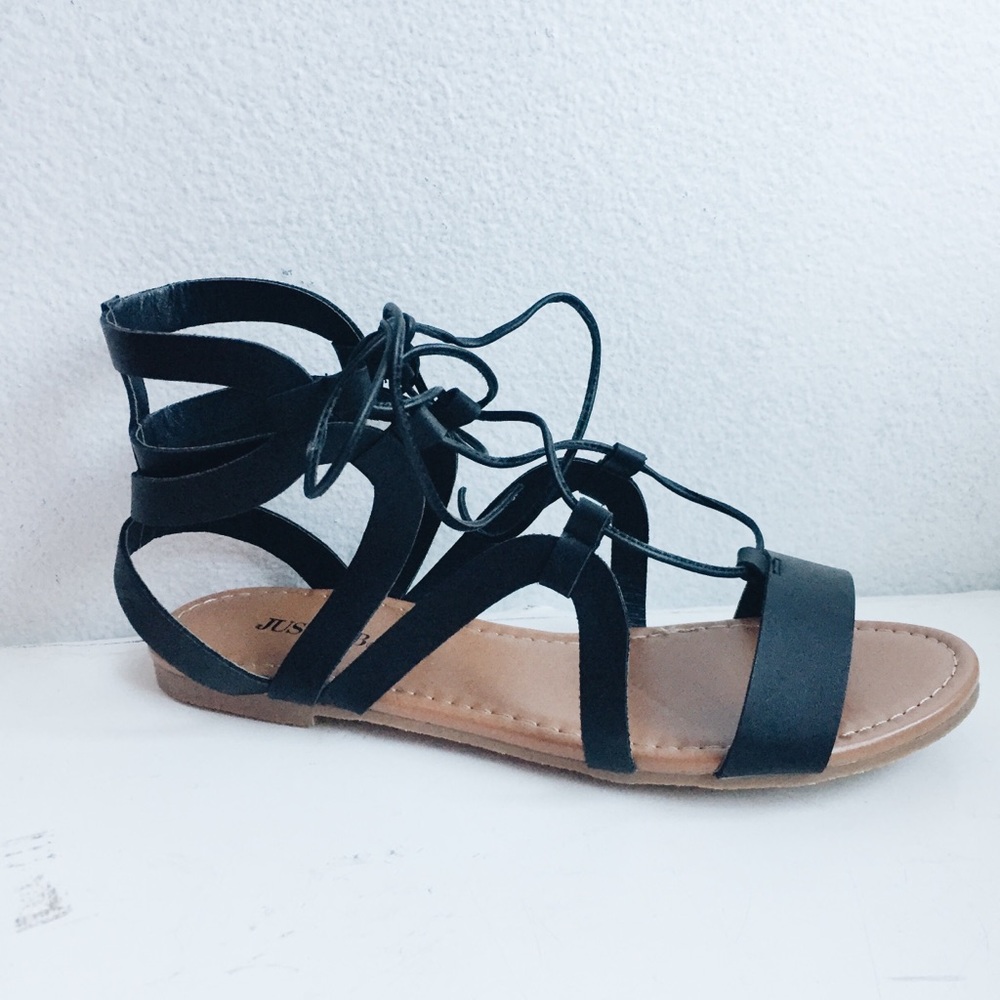 NEW Black spring / summer sandals